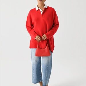 NakedCashmere Vibrant Blue V-Neck Sweater